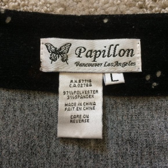 Short Sleeve Papillon Dress Size L - Picture 6 of 12